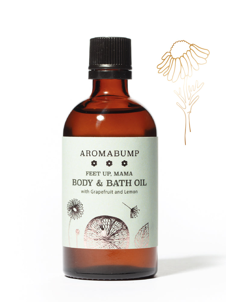 AromaBump Feet Up, Mama Body & Bath Oil
