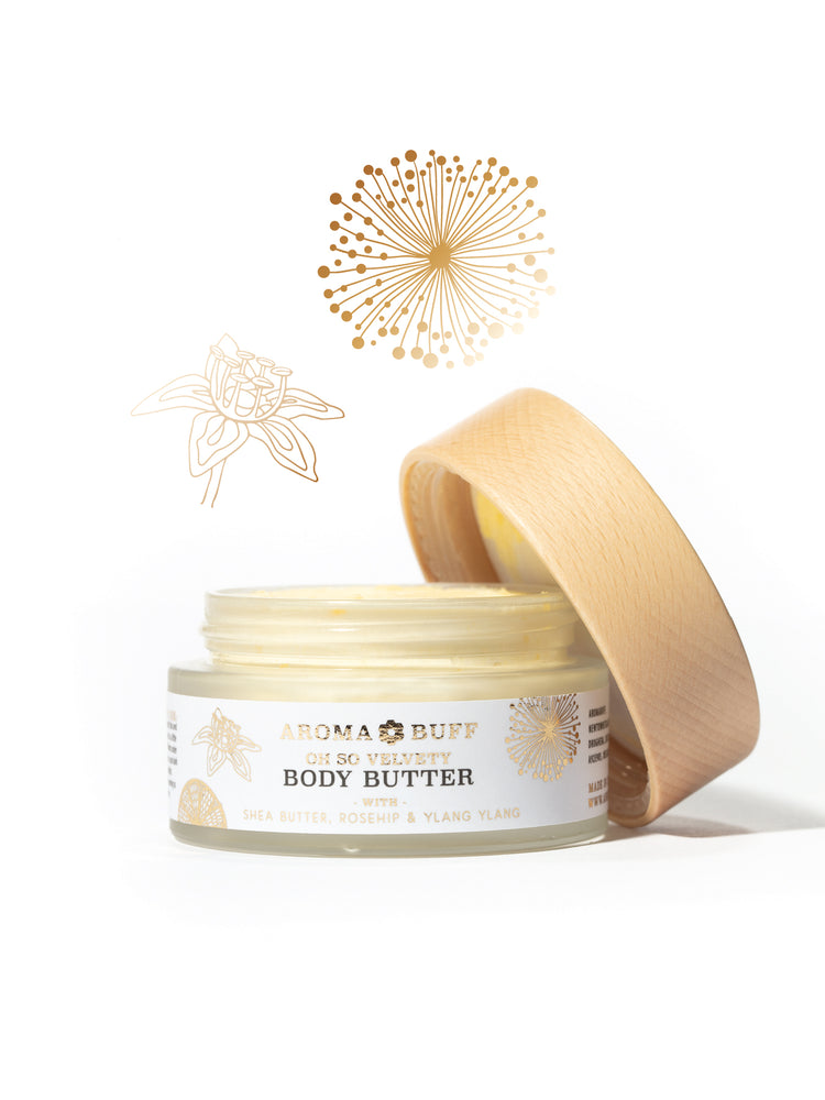 
            
                Load image into Gallery viewer, Oh So Velvety Body Butter with Shea Butter, Rosehip, Neroli and Ylang Ylang (50ml)
            
        